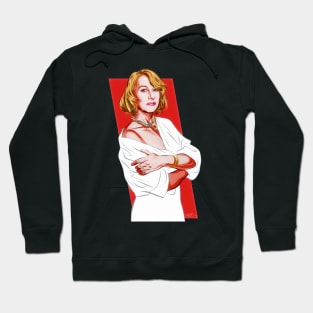 Helen Mirren - An illustration by Paul Cemmick Hoodie